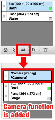 Image. Add cameraChange camera object to active status, and press “Refresh” button from the property panel of the project. The viewpoint of camera object will be renewed to the latest.